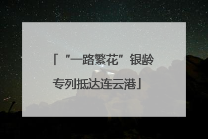 “一路繁花”银龄专列抵达连云港