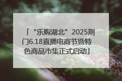 “乐购湖北”2025荆门6.18直播电商节暨特色商品市集正式启动