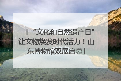 “文化和自然遗产日”让文物焕发时代活力！山东博物馆双展启幕