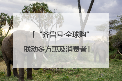 “齐鲁号·全球购”联动多方惠及消费者