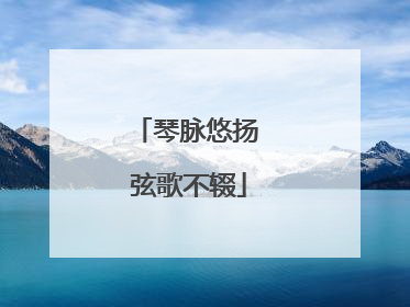 琴脉悠扬 弦歌不辍