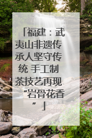 福建：武夷山非遗传承人坚守传统 手工制茶技艺再现“岩骨花香”