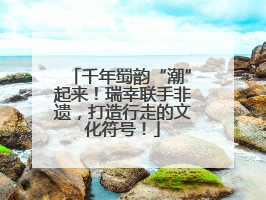 千年蜀韵“潮”起来！瑞幸联手非遗，打造行走的文化符号！