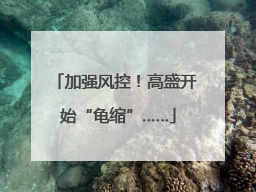 加强风控！高盛开始“龟缩”……