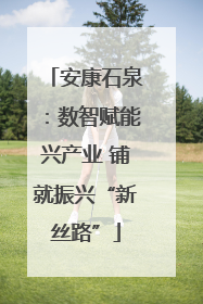 安康石泉：数智赋能兴产业 铺就振兴“新丝路”