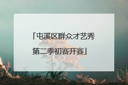 屯溪区群众才艺秀第二季初赛开赛
