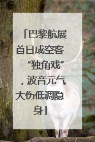 巴黎航展首日成空客“独角戏”，波音元气大伤低调隐身