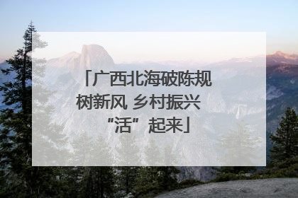 广西北海破陈规树新风 乡村振兴“活”起来