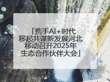 携手AI+时代 移起共谋新发展河北移动召开2025年生态合作伙伴大会