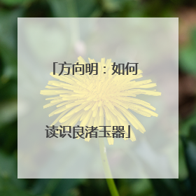 方向明：如何读识良渚玉器