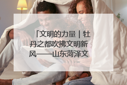 文明的力量｜牡丹之都吹拂文明新风——山东菏泽文明创建一线见闻