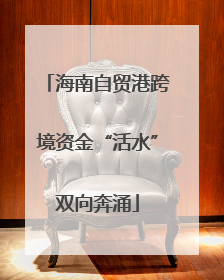 海南自贸港跨境资金“活水”双向奔涌