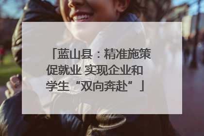 蓝山县：精准施策促就业 实现企业和学生“双向奔赴”