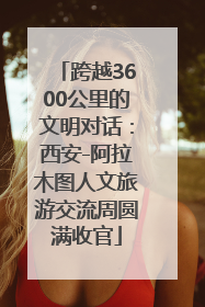 跨越3600公里的文明对话：西安-阿拉木图人文旅游交流周圆满收官