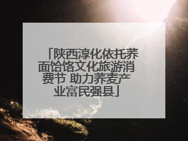 陕西淳化依托荞面饸饹文化旅游消费节 助力荞麦产业富民强县