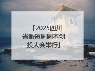 2025四川省微短剧剧本创投大会举行
